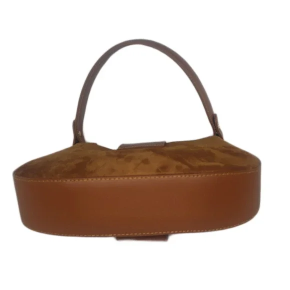 Charlie Leather Stazalina Rich Cognac/Brown Small Handbag & Crossbody - NWT - Picture 5 of 12